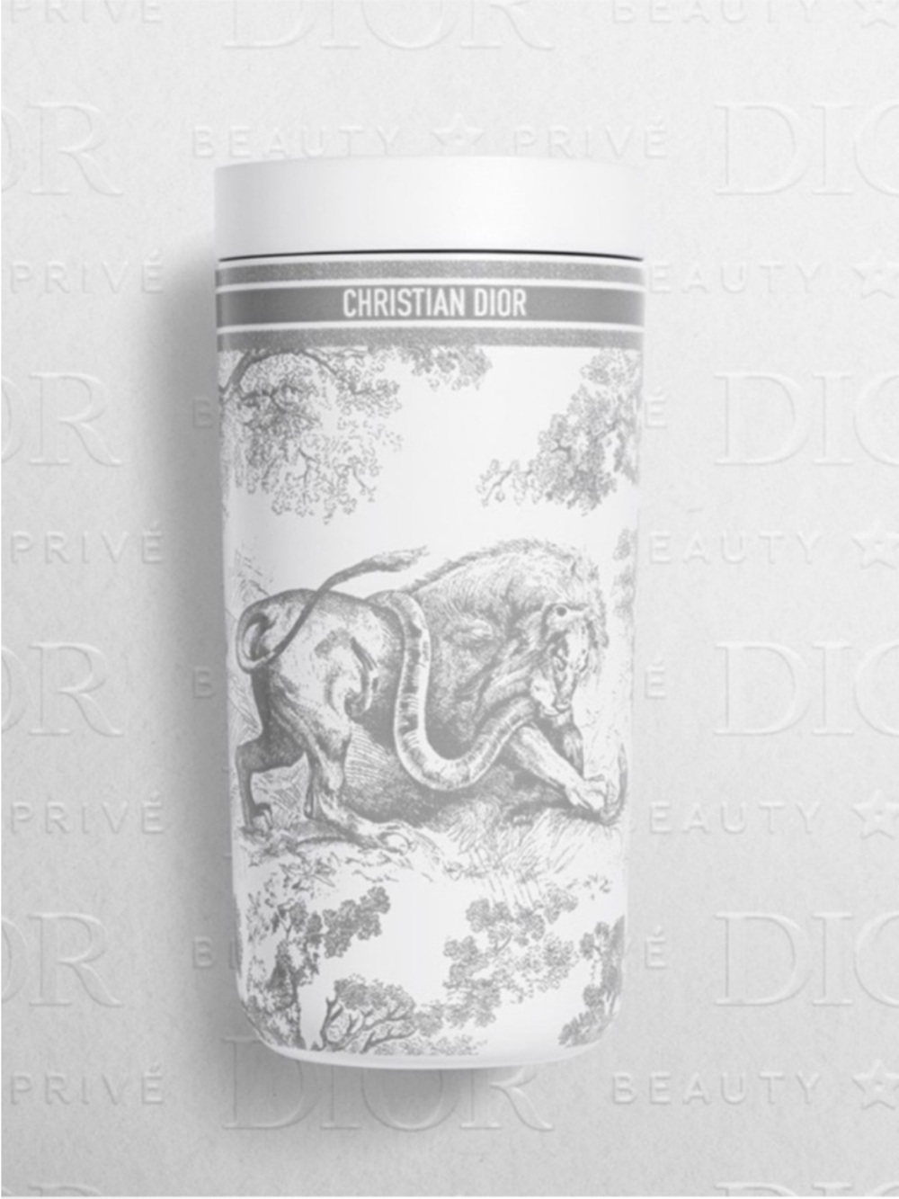 Christian Dior Toile de Jouy insulated tumbler